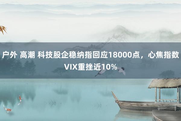 户外 高潮 科技股企稳纳指回应18000点，心焦指数VIX重挫近10%