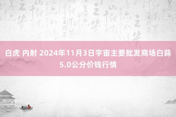 白虎 内射 2024年11月3日宇宙主要批发商场白蒜5.0公分价钱行情