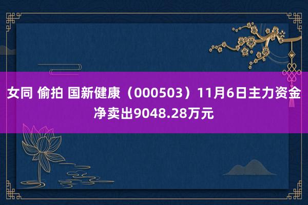 女同 偷拍 国新健康（000503）11月6日主力资金净卖出9048.28万元