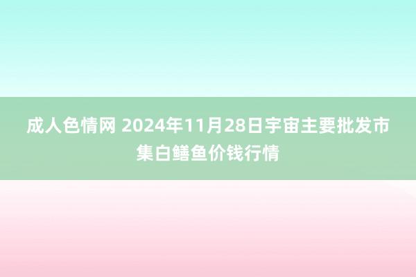 成人色情网 2024年11月28日宇宙主要批发市集白鳝鱼价钱行情