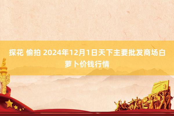 探花 偷拍 2024年12月1日天下主要批发商场白萝卜价钱行情