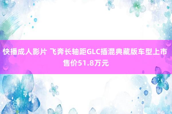 快播成人影片 飞奔长轴距GLC插混典藏版车型上市 售价51.8万元